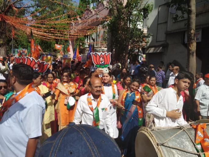 Today BJP's Girish Bapat will be file a election candidate form in Pune | भाजपाचे गिरीश बापट आज पुण्यातून भरणार अर्ज