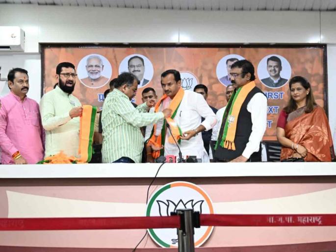 Many political party workers of Sharad Pawar group Prahar sanghatana joins BJP for Municipal elections | 'मिशन पालिका' सुसाटsss... शरद पवार गट, 'प्रहार'च्या अनेक कार्यकर्त्यांचा भाजपामध्ये पक्षप्रवेश Many political party workers of Sharad Pawar group Prahar sanghatana joins BJP for Municipal elections | 'मिशन पालिका' सुसाटsss... शरद पवार गट, 'प्रहार'च्या अनेक कार्यकर्त्यांचा भाजपामध्ये पक्षप्रवेश