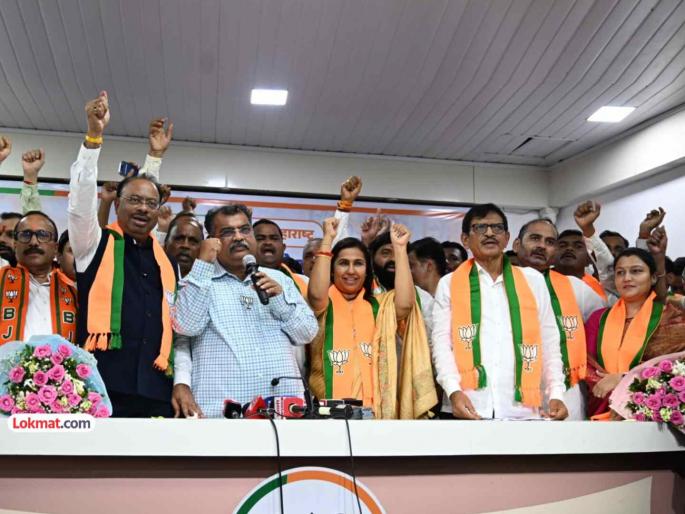 Former Congress minister Suresh Varpudkar joins BJP from Parbhani | भाजपाची नवी खेळी! महापालिका निवडणुकीआधी काँग्रेसच्या माजी मंत्र्याचा झाला पक्षप्रवेश Former Congress minister Suresh Varpudkar joins BJP from Parbhani | भाजपाची नवी खेळी! महापालिका निवडणुकीआधी काँग्रेसच्या माजी मंत्र्याचा झाला पक्षप्रवेश