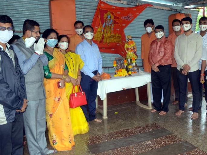 BJP's Anandotsav in Ratnagiri on the occasion of Ram Mandir Bhumi Pujan | राम मंदिर भूमिपूजनानिमित्त रत्नागिरीत भाजपचा आनंदोत्सव BJP's Anandotsav in Ratnagiri on the occasion of Ram Mandir Bhumi Pujan | राम मंदिर भूमिपूजनानिमित्त रत्नागिरीत भाजपचा आनंदोत्सव