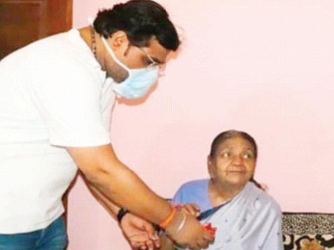 Corona warrier returns home after 240 days | २४० दिवसांनंतर कोरोनायोद्धाची घरवापसी Corona warrier returns home after 240 days | २४० दिवसांनंतर कोरोनायोद्धाची घरवापसी