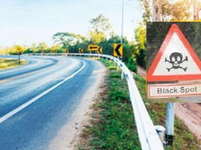 Six black spots on the 35 kilometer Kolhapur Sangli road | कोल्हापूर-सांगली रस्त्यावर सहा 'ब्लॅक स्पॉट', रस्ता बनला मृत्यूचा सापळा
