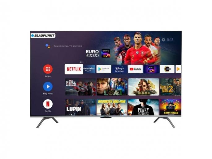 Blaupunkt 43 Inch 4k Smart TV Available At Less Than Half The Market Price In Flipkart Big Bachat Dhamaal Sale 2022  | अर्ध्या किंमतीत विकत घ्या 43-इंचाचा धमाकेदार Smart TV; शानदार 4K डिस्प्लेसह 50W चे स्पीकर  Blaupunkt 43 Inch 4k Smart TV Available At Less Than Half The Market Price In Flipkart Big Bachat Dhamaal Sale 2022  | अर्ध्या किंमतीत विकत घ्या 43-इंचाचा धमाकेदार Smart TV; शानदार 4K डिस्प्लेसह 50W चे स्पीकर