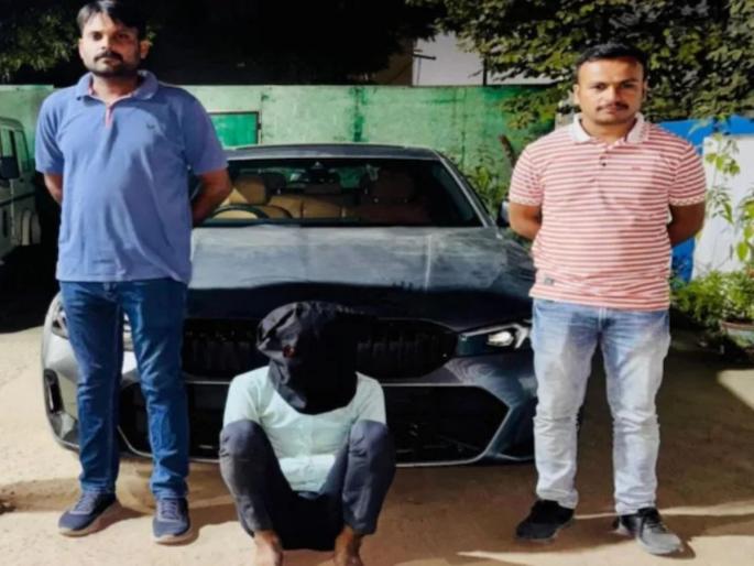 ahmedabad 23 year old bba graduate steals 60 lakh bmw from showroom arrested in morbi | BBA चं शिक्षण आणि व्यवसायाचं स्वप्न...; पैसे नव्हते म्हणून ६० लाखांची BMW घेऊन झाला फरार ahmedabad 23 year old bba graduate steals 60 lakh bmw from showroom arrested in morbi | BBA चं शिक्षण आणि व्यवसायाचं स्वप्न...; पैसे नव्हते म्हणून ६० लाखांची BMW घेऊन झाला फरार