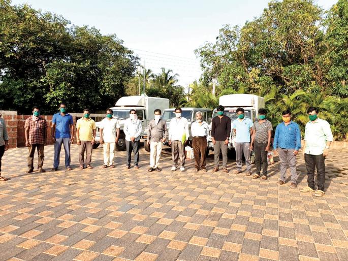 CoronaVirus Lockdown: Departure of those 11 from Andhra Pradesh | CoronaVirus Lockdown : आंध्रप्रदेशमधून आलेल्या त्या ११ जणांची रवानगी