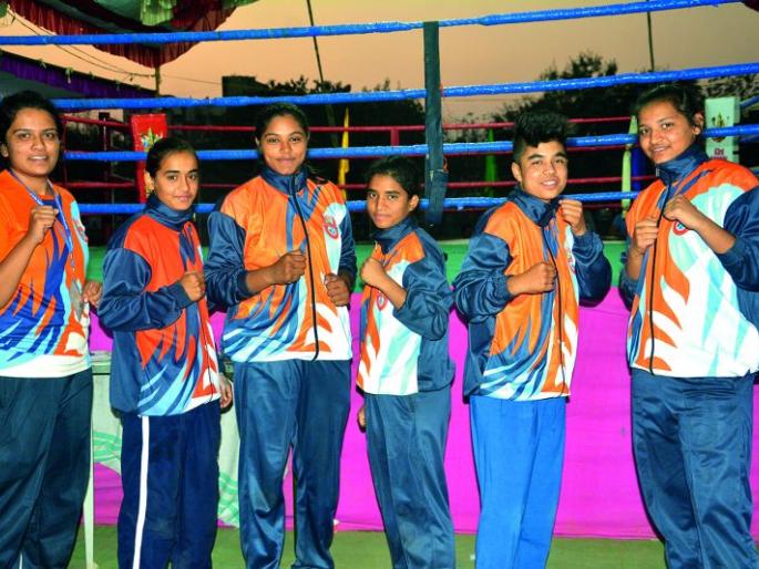 National School Boxing Competition: Maharashtra's girls throng! | राष्ट्रीय शालेय बॉक्सिंग स्पर्धा : महाराष्ट्राच्या मुलींचा जोरदार ठोसा!