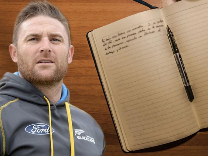 ICC World Cup 2019 : Brendon McCullum predicts result of each and every match in World Cup 2019 | ICC World Cup 2019 : ब्रेंडन मॅकलमनं वर्तवलंय प्रत्येक सामन्याचं भाकित; केलीय डायरीत नोंद!