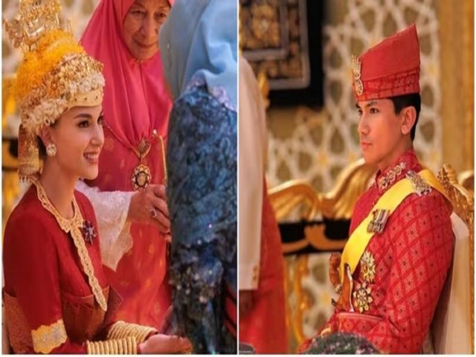 Brunei's Prince Abdul Mateen formally marries in 10-day celebration | ‘तो’ एक राजपुत्र... आणि ‘ती’?... लग्न समारंभ एकूण १० दिवस चालणार Brunei's Prince Abdul Mateen formally marries in 10-day celebration | ‘तो’ एक राजपुत्र... आणि ‘ती’?... लग्न समारंभ एकूण १० दिवस चालणार