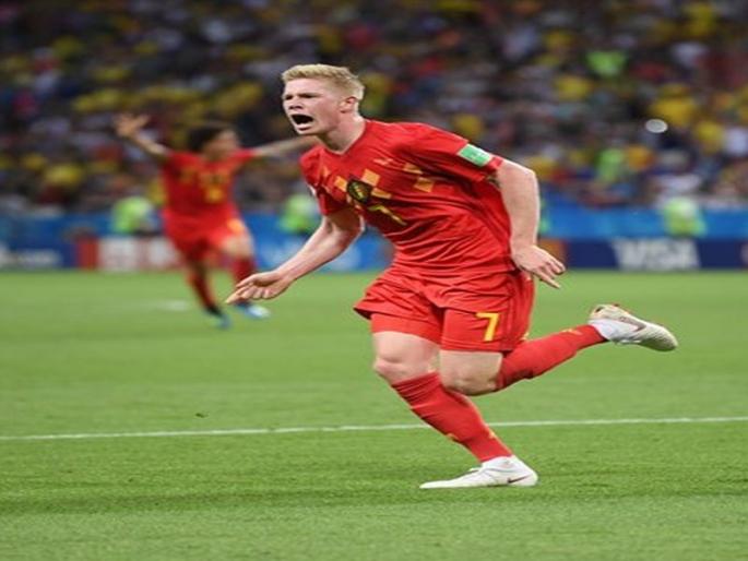 FIFA World Cup Quarter finals: Brazil trailing; Belgium 2-0 ahead | FIFA World Cup Quarter finals : ब्राझील पिछाडीवर; बेल्जियम 2-0 ने पुढे  FIFA World Cup Quarter finals: Brazil trailing; Belgium 2-0 ahead | FIFA World Cup Quarter finals : ब्राझील पिछाडीवर; बेल्जियम 2-0 ने पुढे