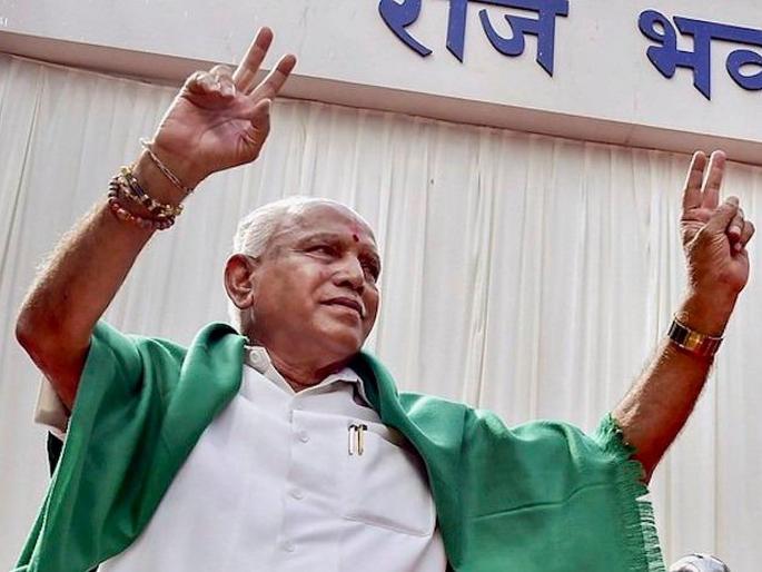Bs Yeddyurappa Changes His Names Spelling before taking oath as karnataka cm | D आऊट अन् I इन; मुख्यमंत्री होण्याआधी येडियुरप्पांनी बदललं नावाचं स्पेलिंग Bs Yeddyurappa Changes His Names Spelling before taking oath as karnataka cm | D आऊट अन् I इन; मुख्यमंत्री होण्याआधी येडियुरप्पांनी बदललं नावाचं स्पेलिंग