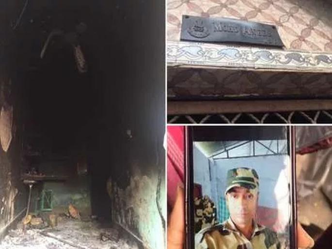 Delhi Violence bsf jawans house burned down in khajuri khas by rioters shouting pakistani get your citizenship vrd | Delhi Violence : पाकिस्तान्यांनो या, तुम्हाला भारताचं नागरिकत्व देतो म्हणत BSF जवानाचं घर पेटवलं
