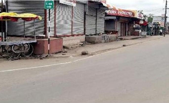 Deulgaon Raja city closed for ten days | देऊळगाव राजा शहरात दहा दिवसाचा कडकडीत बंद Deulgaon Raja city closed for ten days | देऊळगाव राजा शहरात दहा दिवसाचा कडकडीत बंद