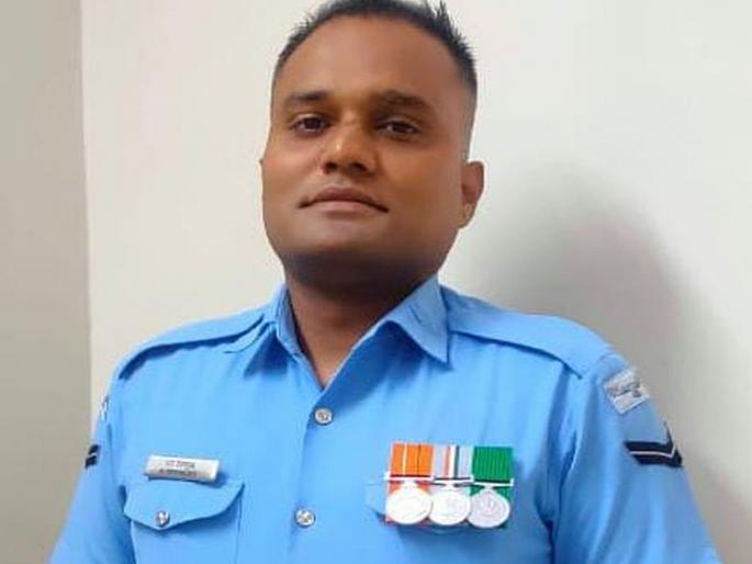 Indian Air Force jawan martyred in Jalgaon Jamod, cremated today in state honors | Buldhana: जळगाव जामोदमधील भारतीय वायुसेनेतील जवान शहीद, आज शासकीय इतमामात अंत्यसंस्कार Indian Air Force jawan martyred in Jalgaon Jamod, cremated today in state honors | Buldhana: जळगाव जामोदमधील भारतीय वायुसेनेतील जवान शहीद, आज शासकीय इतमामात अंत्यसंस्कार