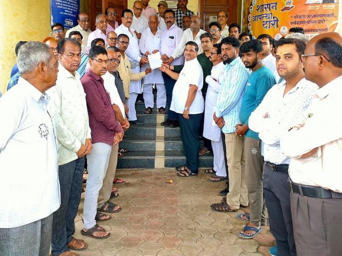 Buldhana: Protests in Lonar over the incident of killing of Jain sages | Buldhana: जैन मुनींच्या हत्येच्या घटनेचा लोणारमध्ये निषेध Buldhana: Protests in Lonar over the incident of killing of Jain sages | Buldhana: जैन मुनींच्या हत्येच्या घटनेचा लोणारमध्ये निषेध