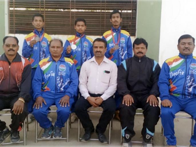 The success of the Rajiv Gandhi Sainik School of Buldhana in the National Kick Boxing Tournament | दिल्ली येथे झालेल्या राष्ट्रीय किक बॉक्सींग स्पर्धेत बुलडाण्याच्या राजीव गांधी सैनिकी शाळेचे यश The success of the Rajiv Gandhi Sainik School of Buldhana in the National Kick Boxing Tournament | दिल्ली येथे झालेल्या राष्ट्रीय किक बॉक्सींग स्पर्धेत बुलडाण्याच्या राजीव गांधी सैनिकी शाळेचे यश