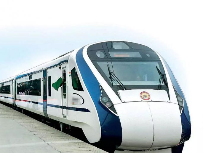 Good News; 220 km / h High speed train running through Solapur | Good News; ताशी २२० कि.मी. वेगाने धावणारी हायस्पीड ट्रेन सोलापूरमार्गे Good News; 220 km / h High speed train running through Solapur | Good News; ताशी २२० कि.मी. वेगाने धावणारी हायस्पीड ट्रेन सोलापूरमार्गे