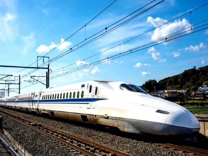 Removal of obstruction of forest lands in the path of 'bullet train'; 324 acres of Thane-Palghar land handed over to Railway Corporation | ‘बुलेट ट्रेन’च्या मार्गातील वनजमिनींचा अडथळा दूर; ठाणे-पालघरची ३२४ एकर जमीन रेल्वे काॅर्पोरेशनकडे सुपुर्द Removal of obstruction of forest lands in the path of 'bullet train'; 324 acres of Thane-Palghar land handed over to Railway Corporation | ‘बुलेट ट्रेन’च्या मार्गातील वनजमिनींचा अडथळा दूर; ठाणे-पालघरची ३२४ एकर जमीन रेल्वे काॅर्पोरेशनकडे सुपुर्द