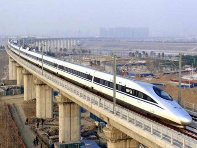 railway minister ashwini vaishnaw in ahmedabad announces that first bullet train will run in 2026 | देशात 2026 पासून धावणार पहिली बुलेट ट्रेन, रेल्वेमंत्र्यांनी केली मोठी घोषणा  railway minister ashwini vaishnaw in ahmedabad announces that first bullet train will run in 2026 | देशात 2026 पासून धावणार पहिली बुलेट ट्रेन, रेल्वेमंत्र्यांनी केली मोठी घोषणा