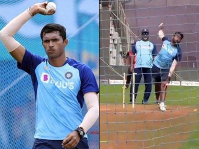 Video: Jasprit Bumrah and Navdeep Saini destroy stumps with yorkers during nets | Video: जसप्रीत बुमराह, नवदीप सैनीचा भेदक मारा पाहून ऑसींच्या मनात धडकी