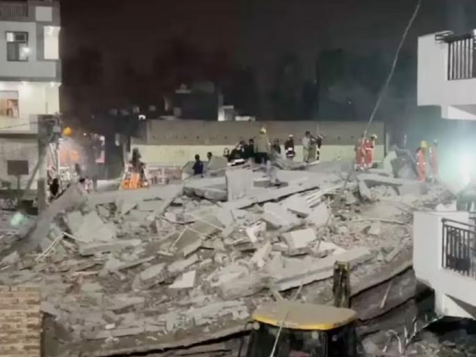 cylinder saved the life of the whole family delhi building collapsed | चमत्कार! सिलिंडरने वाचवला कुटुंबाचा जीव; इमारतीच्या ढिगाऱ्यातून ३२ तासांनी आले बाहेर