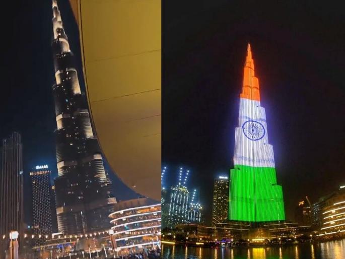 Video: Pakistanis gather in Burj Khalifa square with high hopes; they thought the flag would fly, 'This is why we are here'... | पाकिस्तानी मोठ्या आशेने जमले बुर्ज खलिफाच्या चौकात; वाटले झेंडा झळकेल, 'हीच का औकात'... Video: Pakistanis gather in Burj Khalifa square with high hopes; they thought the flag would fly, 'This is why we are here'... | पाकिस्तानी मोठ्या आशेने जमले बुर्ज खलिफाच्या चौकात; वाटले झेंडा झळकेल, 'हीच का औकात'...