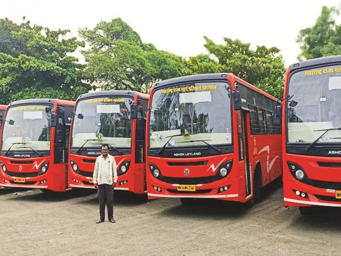 Now travel will be comfortable; Chhatrapati Sambhajinagar district gets 45 new 'Lal Pari' ST Bus | आता प्रवास होणार आरामात; छत्रपती संभाजीनगर जिल्ह्याला मिळाल्या ४५ नव्या ‘लालपरी’
