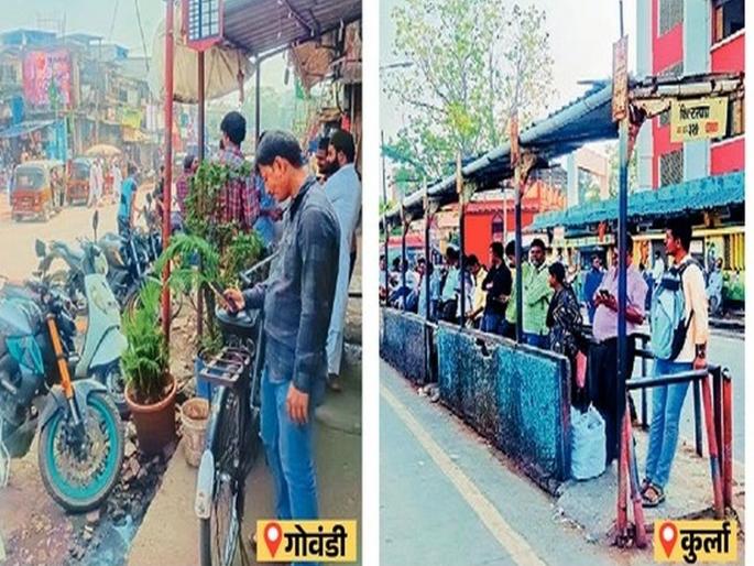 Are these bus stops 'best'? Administration's negligence: Dazzling stops in south, west; unclean, dilapidated in eastern suburbs | हे बस स्टॉप 'बेस्ट' आहेत का? प्रशासनाचे दुर्लक्ष : दक्षिण, पश्चिमेत चकाचक थांबे; पूर्व उपनगरात अस्वच्छ, तोडके-मोडके