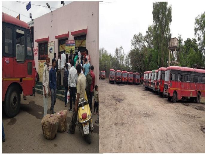 Composite response to ST employees' strike in Marathwada | ST Strike : मराठवाड्यात एसटी कर्मचाऱ्यांच्या संपाला संमिश्र प्रतिसाद