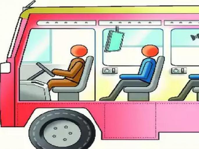 Stoned on a private leisure bus on the Sinnar-Shirdi Highway | सिन्नर-शिर्डी महामार्गावर खासगी आराम बसवर दगडफेक Stoned on a private leisure bus on the Sinnar-Shirdi Highway | सिन्नर-शिर्डी महामार्गावर खासगी आराम बसवर दगडफेक