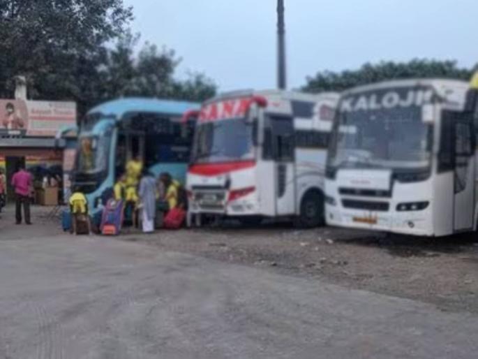 Deputy Commissioner of Police Bapu Bangar took action against the travel bus | पोलिस उपायुक्त बापू बांगर यांचा ट्रॅव्हल्स बसवर कारवाईचा नांगर Deputy Commissioner of Police Bapu Bangar took action against the travel bus | पोलिस उपायुक्त बापू बांगर यांचा ट्रॅव्हल्स बसवर कारवाईचा नांगर