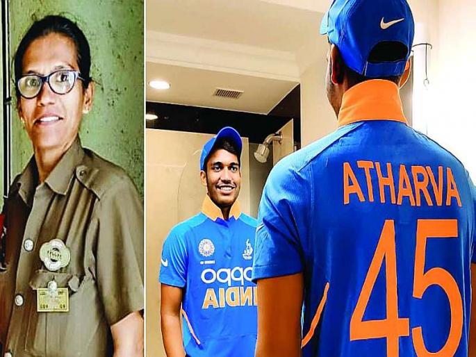 son of a bus conductor,in India's youth cricket team from mumbai | बस कंडक्टर माऊलीचा मुलगा भारताच्या युवा क्रिकेट संघात