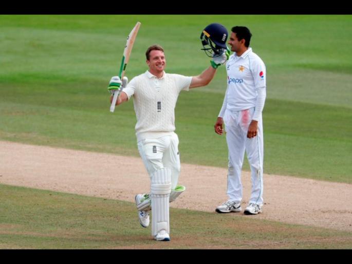 EngVsPak, 3rd Test: Jos Buttler survives on 99, given out but overturned on DRS, and then reaches three figures next ball | England vs Pakistan, 3rd Test: 99वर असताना पंचांनी दिलं बाद, तरीही जोस बटलरनं झळकावलं शतक; पाहा नेमकं काय घडलं