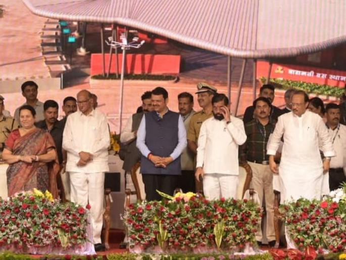 MP Sharad Pawar said that there is a need to create employment, we support the government on this issue | '...तर आमची तुम्हाला साथ असेल'; बारामतीत शरद पवारांचा CM शिंदेंसह राज्य सरकारला शब्द MP Sharad Pawar said that there is a need to create employment, we support the government on this issue | '...तर आमची तुम्हाला साथ असेल'; बारामतीत शरद पवारांचा CM शिंदेंसह राज्य सरकारला शब्द
