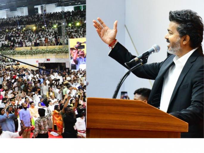 'Vande Mataram': BJP on the backfoot with Vijay's move; BJP does not recite it in Bengal | 'वंदे मातरम्' : मुख्यमंत्री विजय यांच्या चालीने भाजप बॅकफूटवर; बंगालमध्ये भाजपकडून उच्चार नाही 'Vande Mataram': BJP on the backfoot with Vijay's move; BJP does not recite it in Bengal | 'वंदे मातरम्' : मुख्यमंत्री विजय यांच्या चालीने भाजप बॅकफूटवर; बंगालमध्ये भाजपकडून उच्चार नाही