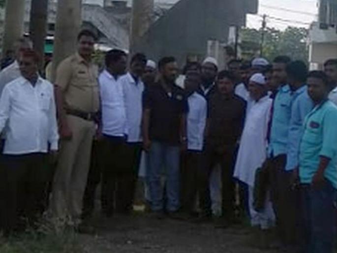 Inspection of aquamarine water tank | जामचामळा पाण्याची टाकीची केली पाहणी Inspection of aquamarine water tank | जामचामळा पाण्याची टाकीची केली पाहणी