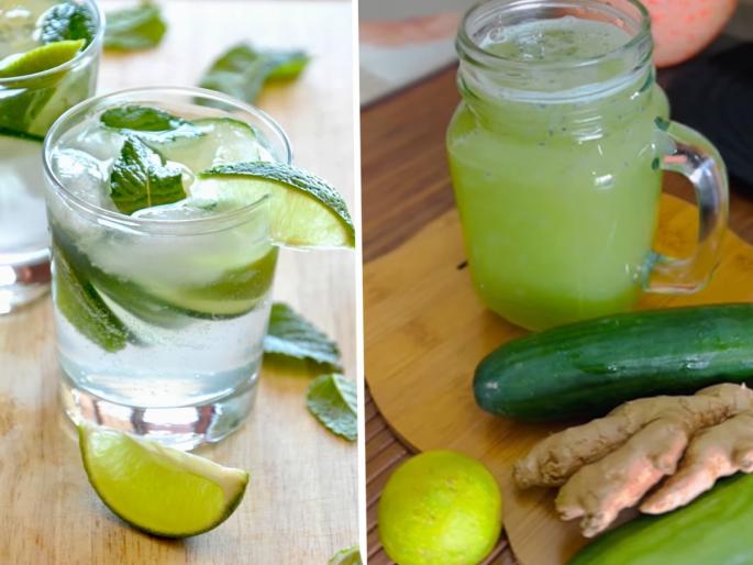 Summer Special : Make cucumber syrup in just 5 minutes, 4 benefits of eating cucumber in summer | Summer Special : काकडीचं गारेगार सरबत करा फक्त 5 मिनिटात, उन्हाळ्यात काकडी खाण्याचे ४ फायदे