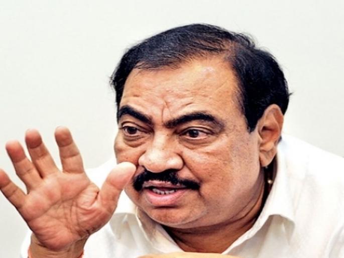 Can not get Rs 100 crore for parallel road | जळगावातील समांतर रस्त्यासाठी १०० कोटी मिळणे अशक्य, एकनाथ खडसे यांचा दावा Can not get Rs 100 crore for parallel road | जळगावातील समांतर रस्त्यासाठी १०० कोटी मिळणे अशक्य, एकनाथ खडसे यांचा दावा