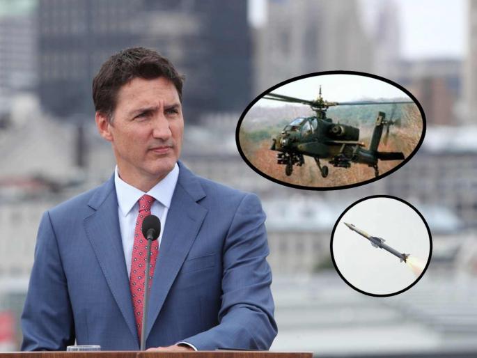 Canada PM Justin Trudeau gives green signal to weapon security nato china russia | कॅनडाकडून लांब पल्ल्याची मिसाइल, नवी हेलिकॉप्टर्सची खरेदी; AUKUS मध्ये सामील होणार? Canada PM Justin Trudeau gives green signal to weapon security nato china russia | कॅनडाकडून लांब पल्ल्याची मिसाइल, नवी हेलिकॉप्टर्सची खरेदी; AUKUS मध्ये सामील होणार?