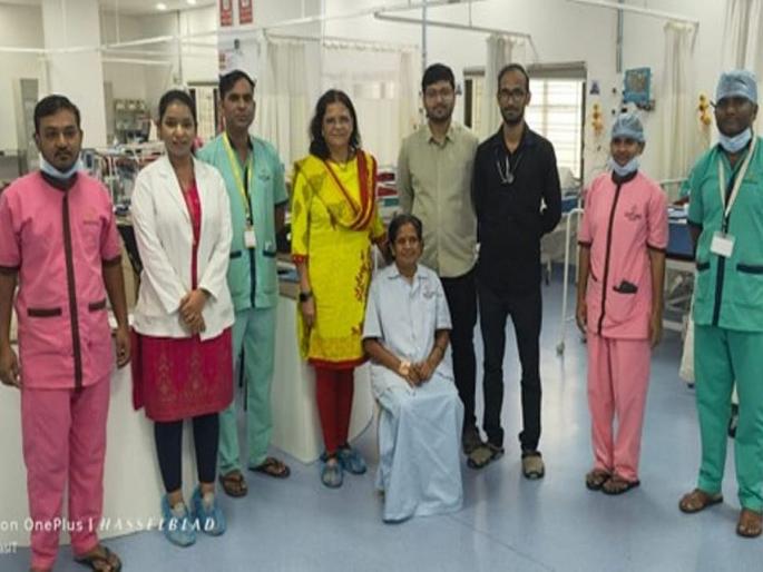 Nagpur: 56-year-old woman cured of blood cancer in 21 days | Nagpur: रक्ताचा कर्करोगावर २१ दिवसांत उपचार, ५६ वर्षीय महिलेला मिळाला आराम Nagpur: 56-year-old woman cured of blood cancer in 21 days | Nagpur: रक्ताचा कर्करोगावर २१ दिवसांत उपचार, ५६ वर्षीय महिलेला मिळाला आराम