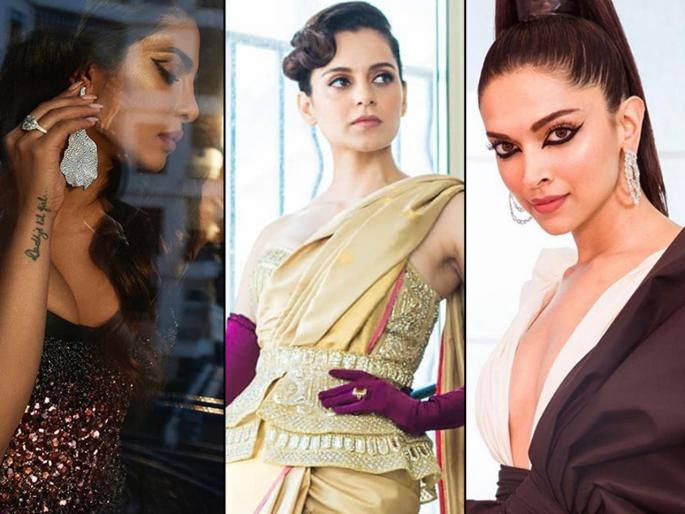 Cannes 2019 red carpet deepika priyanka or kangana whose look was better | Cannes रेड कार्पेटवर दीपिका, प्रियांका, कंगनाचा जलवा; कोण दिसलं सर्वात भारी?