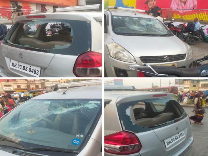 Vehicles vandalized at Katraj Chowk in Pune | 'आम्ही कात्रजचे भाई आहोत', पुण्यात भरदिवसा कात्रजच्या चौकात टोळक्याचा धुडगूस; वाहनांची तोडफोड Vehicles vandalized at Katraj Chowk in Pune | 'आम्ही कात्रजचे भाई आहोत', पुण्यात भरदिवसा कात्रजच्या चौकात टोळक्याचा धुडगूस; वाहनांची तोडफोड