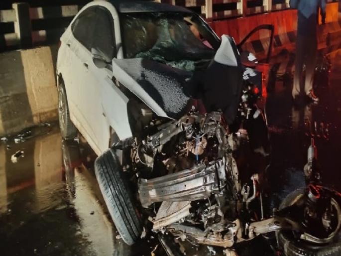 A policeman died in a car accident in Nandgaon Sindhudurg | Sindhudurg: कारची दुभाजकाला धडक, अपघातात पोलिस कर्मचारी ठार