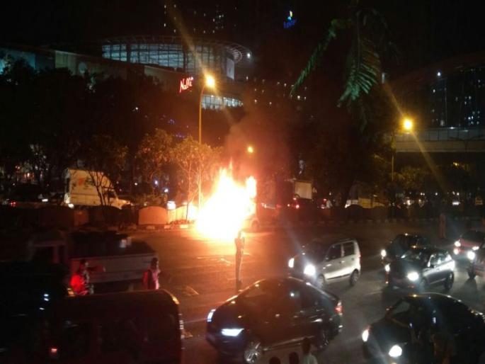 Shalimar was hit by a car | शालिमारला कारने घेतला पेट Shalimar was hit by a car | शालिमारला कारने घेतला पेट