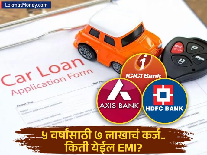 HDFC vs ICICI vs Axis Car Loan Interest Rates Comparison and Monthly EMI Analysis | दिवाळीला कार घ्यायचीय? HDFC, ICICI की IndusInd? ५ वर्षांसाठी सर्वात कमी हप्ता कोणाचा?