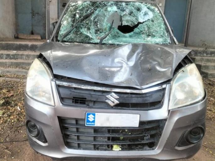 One killed four injured in speeding car collision in Wai satara | Satara: वाईत भरधाव कारच्या धडकेत एकजण ठार, चौघेजण जखमी 