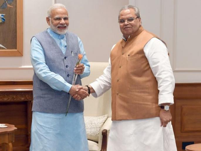 Satyapal Malik : PM Narendra Modi's path is right, Satyapal Malik took a U-turn on status of amit shah | Satyapal Malik : PM नरेंद्र मोदींचा मार्ग योग्यच, सत्यपाल मलिकांनी घेतला यु-टर्न Satyapal Malik : PM Narendra Modi's path is right, Satyapal Malik took a U-turn on status of amit shah | Satyapal Malik : PM नरेंद्र मोदींचा मार्ग योग्यच, सत्यपाल मलिकांनी घेतला यु-टर्न