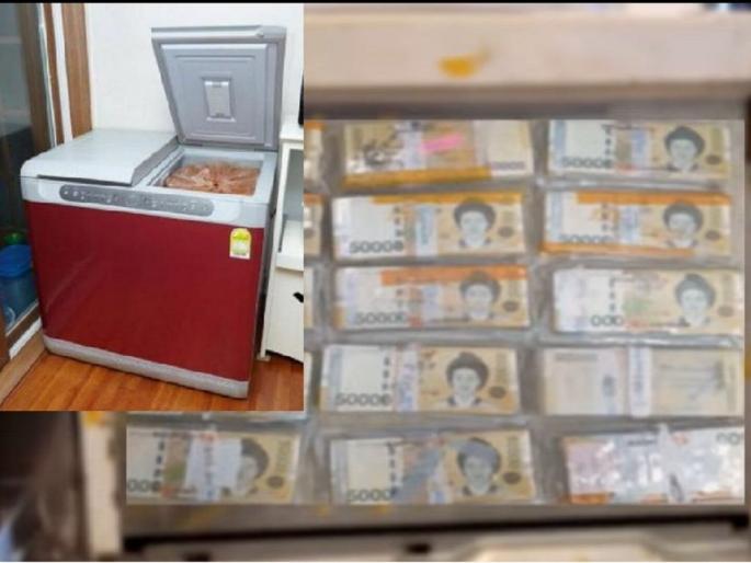 Man buys used refrigerator and finds Rs 96 lakh cash taped underneath, hands it over to police | बाबो! ऑनलाइन ऑर्डर केलेल्या यूज्ड फ्रीजमध्ये सापडले ९६ लाख रूपये; रातोरात बनला लखपती Man buys used refrigerator and finds Rs 96 lakh cash taped underneath, hands it over to police | बाबो! ऑनलाइन ऑर्डर केलेल्या यूज्ड फ्रीजमध्ये सापडले ९६ लाख रूपये; रातोरात बनला लखपती