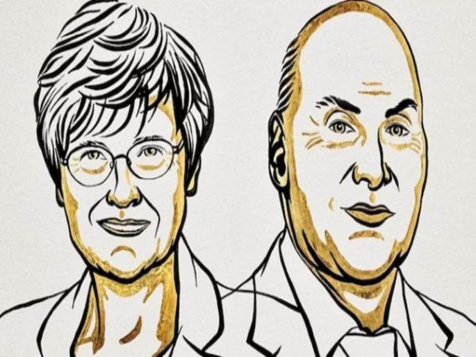 Nobel to those whose research saved lakhs of lives in Corona | ज्यांच्या संशोधनामुळे कोरोनात वाचला लाखोंचा जीव, त्यांना नोबेल Nobel to those whose research saved lakhs of lives in Corona | ज्यांच्या संशोधनामुळे कोरोनात वाचला लाखोंचा जीव, त्यांना नोबेल