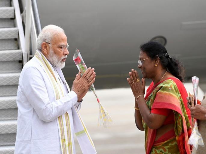 Draupadi murmu: Modi's washing; Opponents all over the place in president election, won drupadi murmu | Draupadi murmu: मोदींची धोबीपछाड; विरोधक चारीमुंड्या चीत ! Draupadi murmu: Modi's washing; Opponents all over the place in president election, won drupadi murmu | Draupadi murmu: मोदींची धोबीपछाड; विरोधक चारीमुंड्या चीत !
