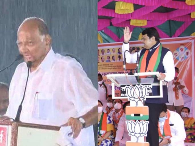 Devendra Fadanvis: 'You don't have to hold meetings in the rain to win elections' | Devendra Fadanvis : 'आपल्याला निवडणूक जिंकण्यासाठी पावसात सभा घ्यावी लागत नाही'